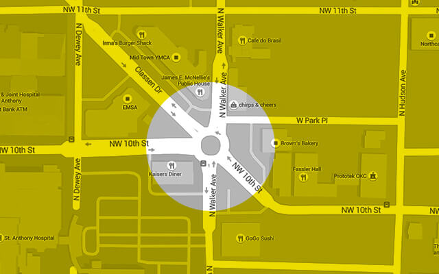 Roundabout_MidtownOKC_Map