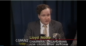 Lloyd Noble term limits