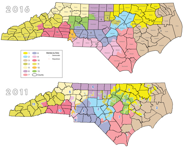 North Carolina gerrymandering