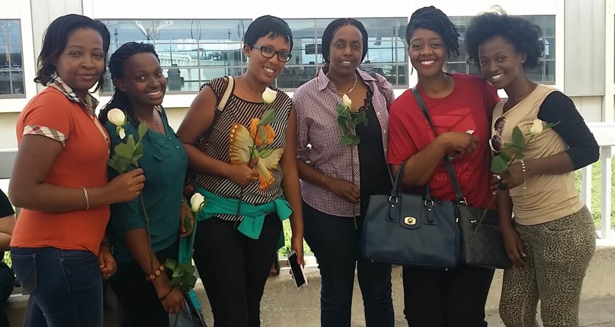 Peace Through Business's 2016 Rwandan delegation arrived in Dallas this month. (Provided)