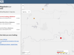 large earthquake in Oklahoma