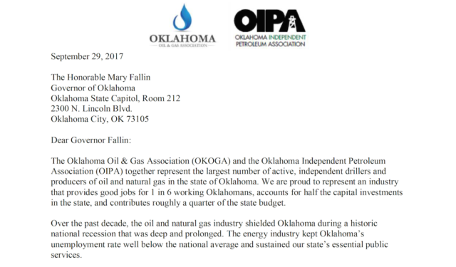 OKOGA and OIPA letter
