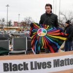 Black Lives Matter parade float