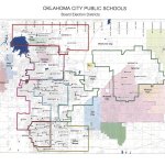 OKCPS Board Districts Map