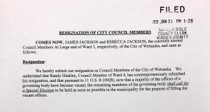 James Jackson resigns
