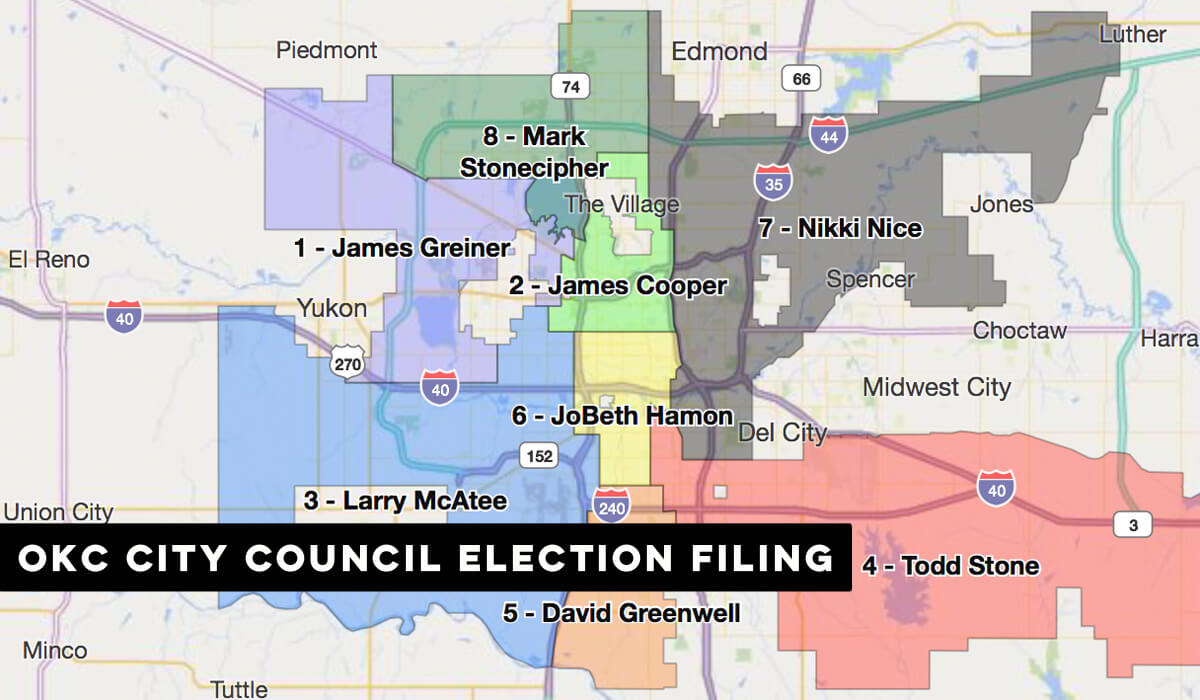 19 candidates file for 2021 OKC City Council elections