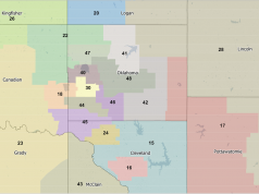 new Oklahoma legislative districts