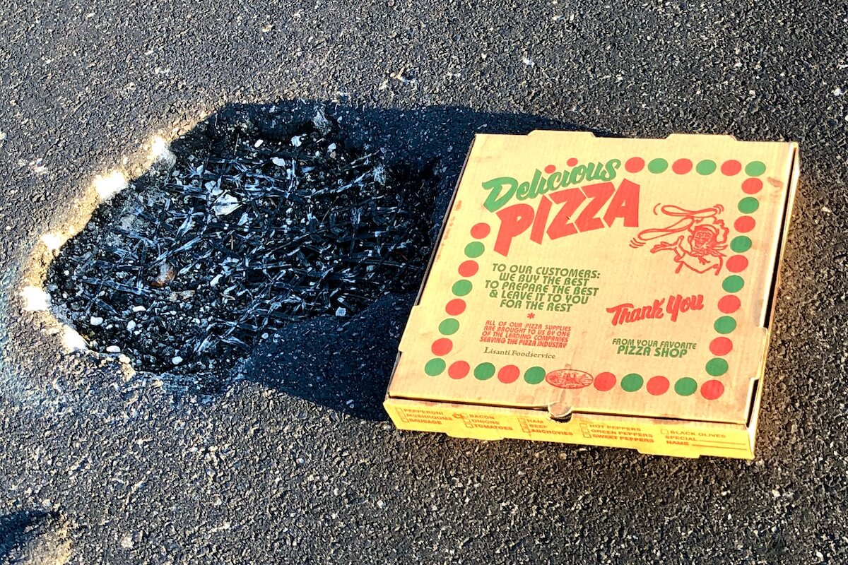 pizza pothole