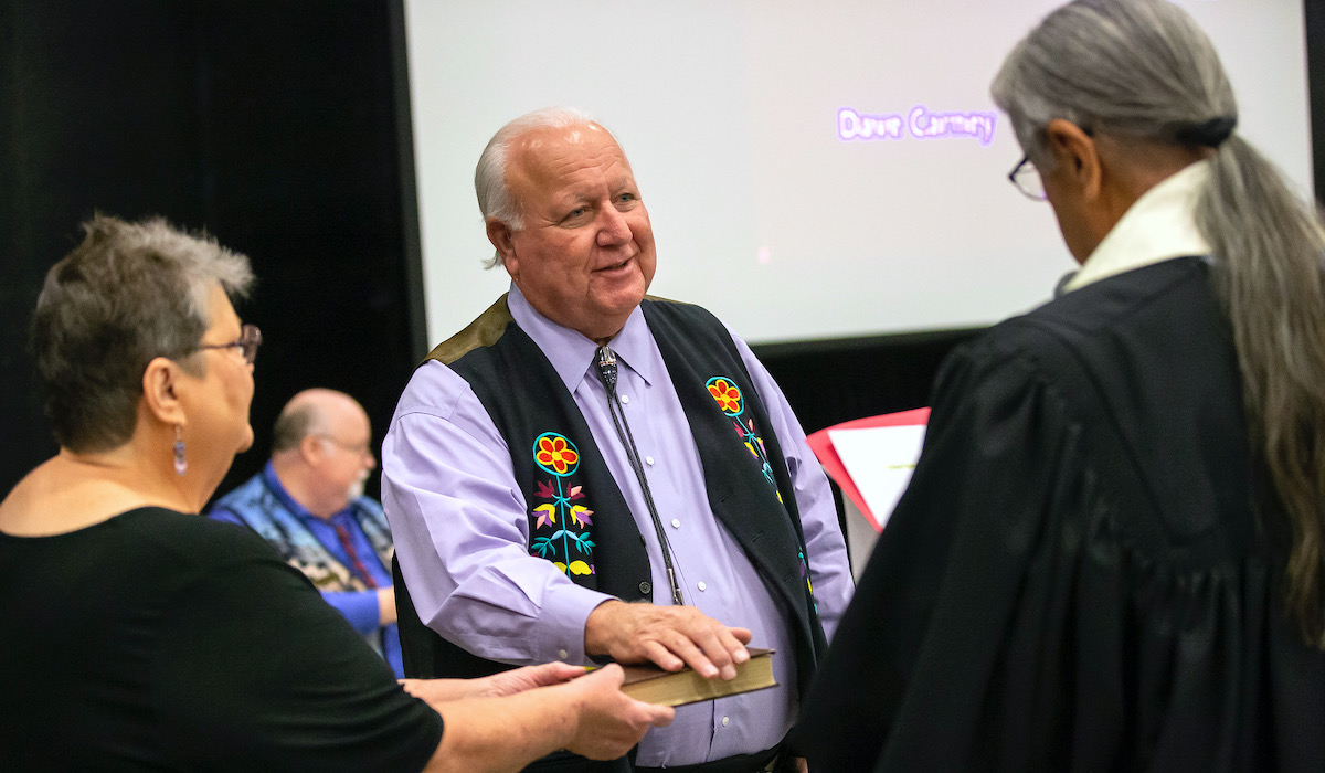 Rocky Barrett re-elected to 10th term as Citizen Potawatomi Nation chairman