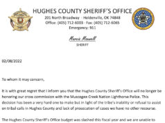Hughes County sheriff