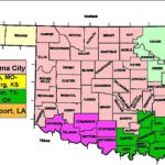 Oklahoma TV Market Map