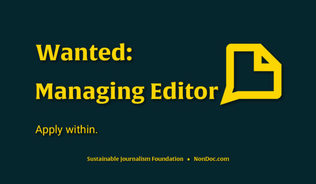 managing editor job posting