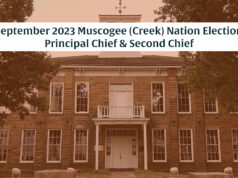 Muscogee Nation chief election