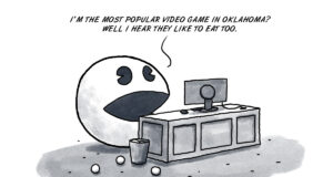 Pacman popular in Oklahoma
