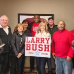 Larry Bush door knocking 10-29-23