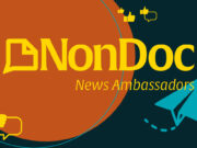 NonDoc news ambassador