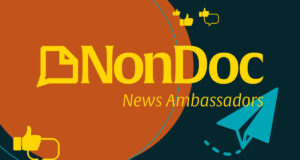 NonDoc news ambassador