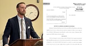 wrongful termination lawsuit, Ryan Walters