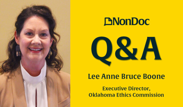 Lee Anne Bruce Boone, new Ethics Commission executive director