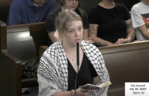 OKC City Council, Israel-Hamas war