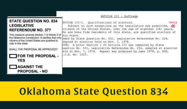 Oklahoma State Question 833