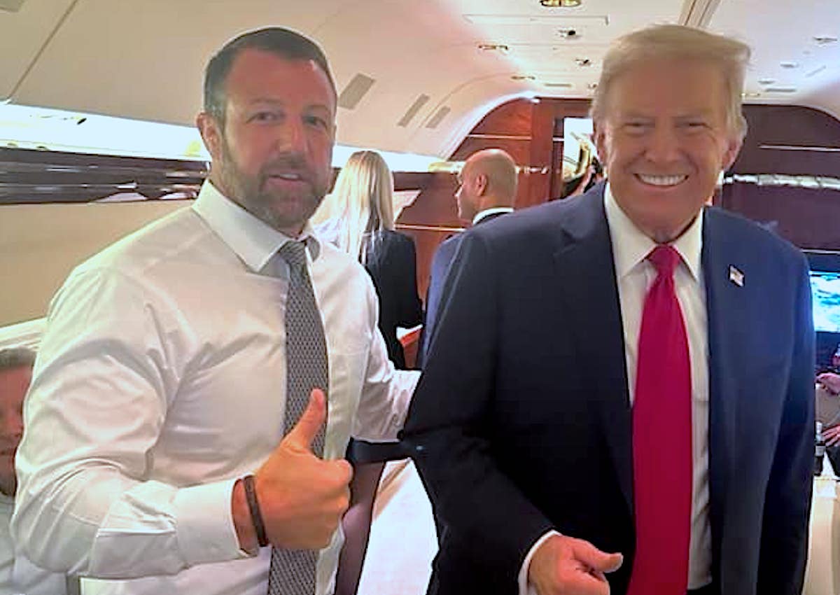 Markwayne Mullin Cabinet, Donald Trump