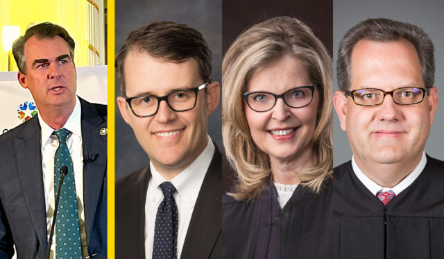 Stitt-OKSC candidates 2025 Oklahoma Supreme Court candidates
