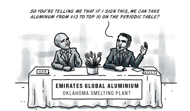 aluminum smelter