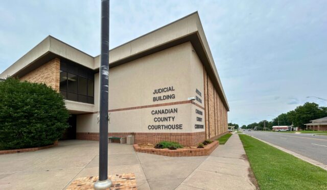 CanadianCountyCourthouse Charles Bishop III, Canadian County obstruction trial enters its third day