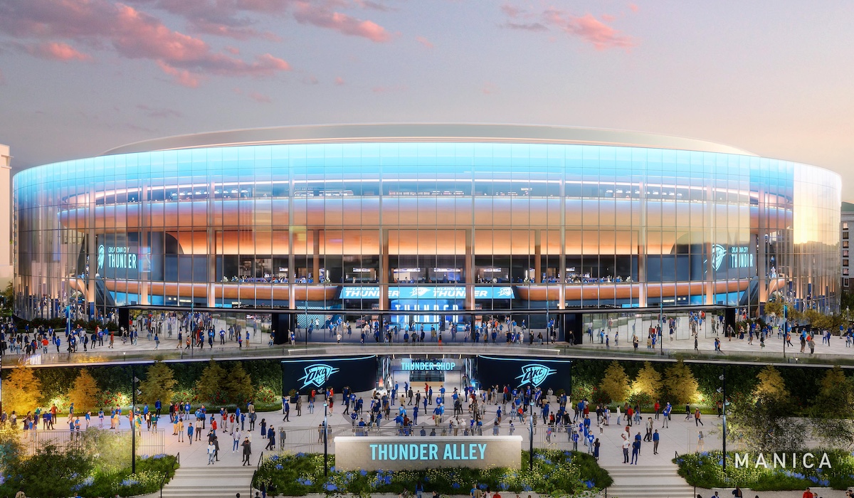 Fresh off NBA title, OKC gets a first look at the Thunder’s new arena