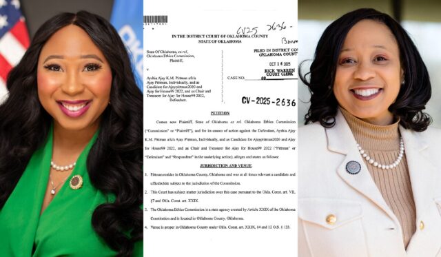 Ajay Pittman Anastasia Pittman 10-16-25 filing graphic The Pittmans