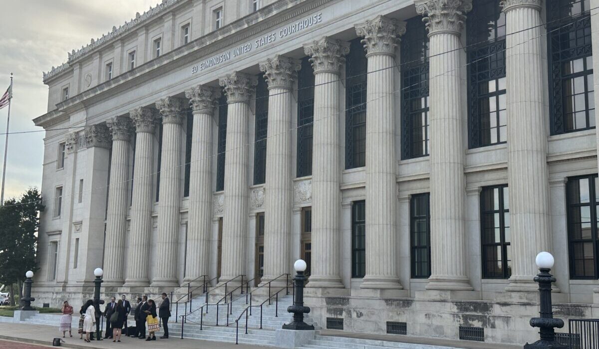 tribal roundup, Muskogee federal courthouse, hunting rights fight