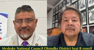 MCN Okmulke District runoff: Lowe, Harjo offer different Freedmen perspectives Okmulke District runoff
