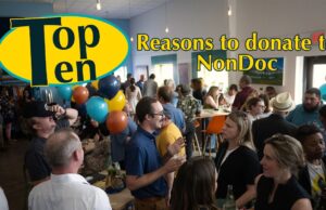 Top 10 reasons to support NonDoc during NewsMatch 10 reasons to support NonDoc