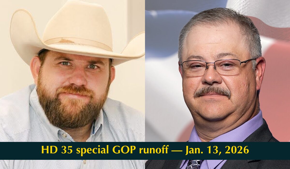 Dillon Travis, Mike Waters tout rural bonafides in HD 35 Republican runoff