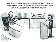 Housing might be nice, but only if the lines are good Edmond roofs, Gardenia Apartments