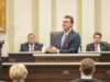 Stitt seeks ‘conservative state questions’ to limit Medicaid, snuff marijuana, appoint superintendent Kevin Stitt state questions pitched