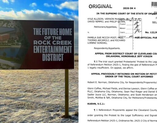 Supreme Court: Referendum challenge to Norman arena TIF ‘insufficient’ Norman arena TIF referendum