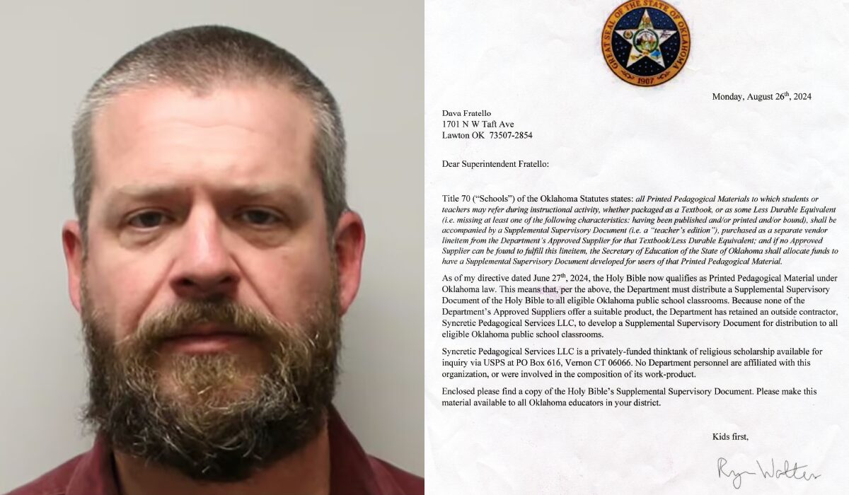 Massachusetts man indicted for sending letter impersonating Ryan Walters